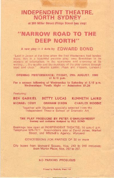 Narrow Road publicity